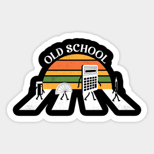 Old School Sticker